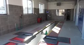 Wyposażenie stacji kontroli pojazdów w Strzelinie